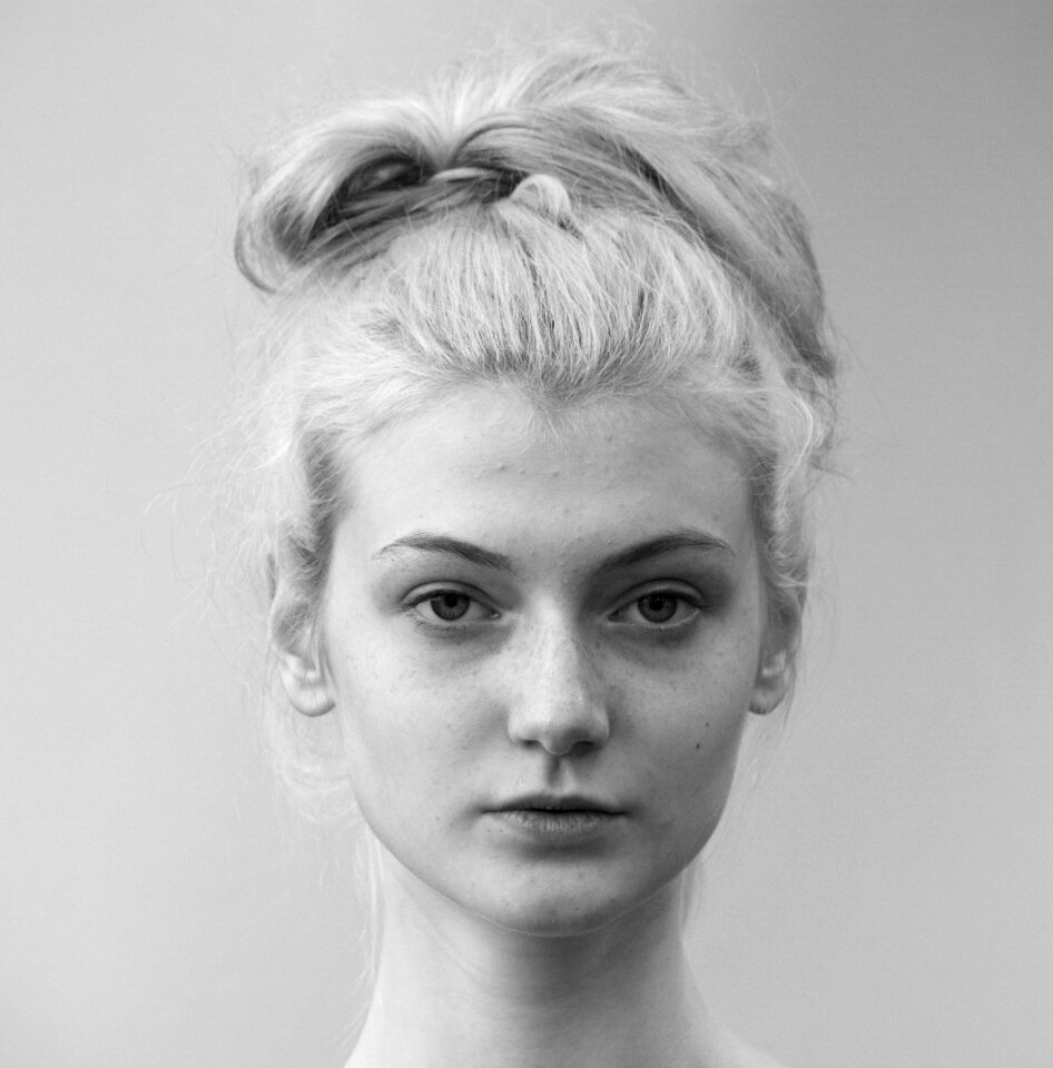 Model photography portrait