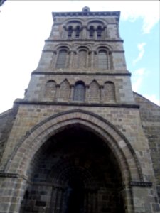 Eglise Saint-Matthieu, Salers, Cantal 