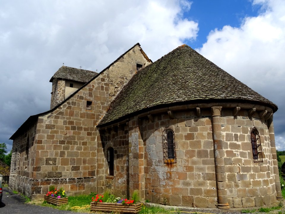 Eglise Saint-Laurent, Le Vigean, Cantal 