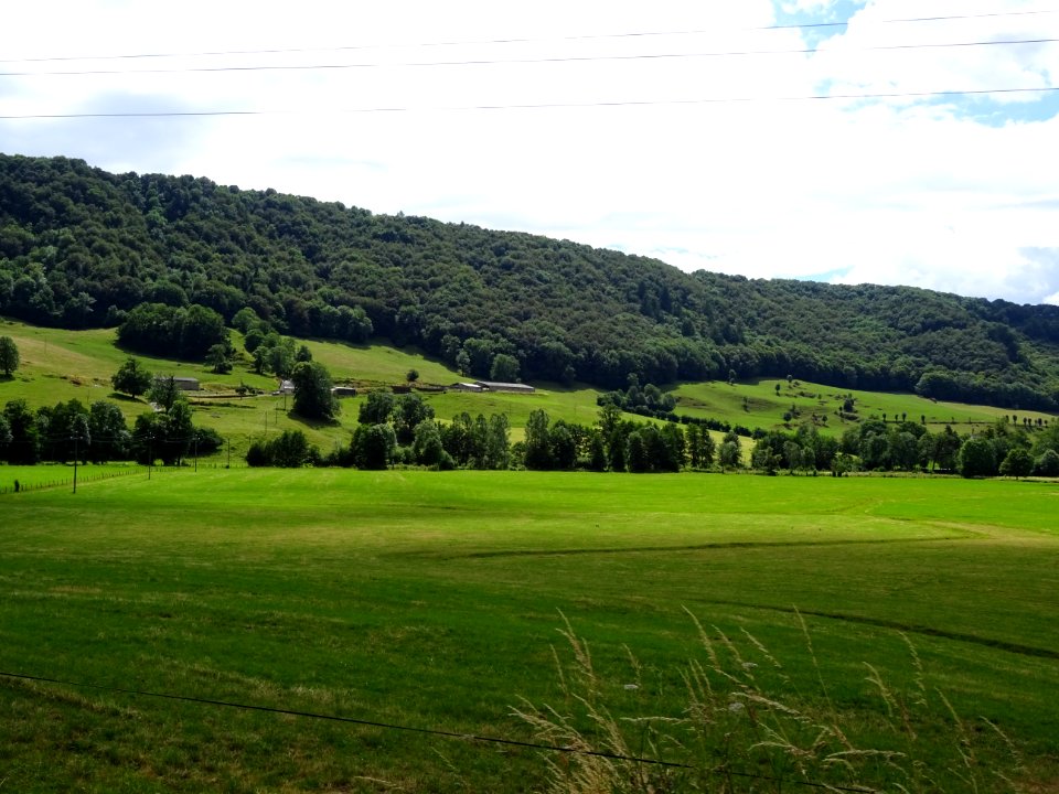 Plaine de l'Aspre, depuis la D35 aux environs de Clédart, … 
