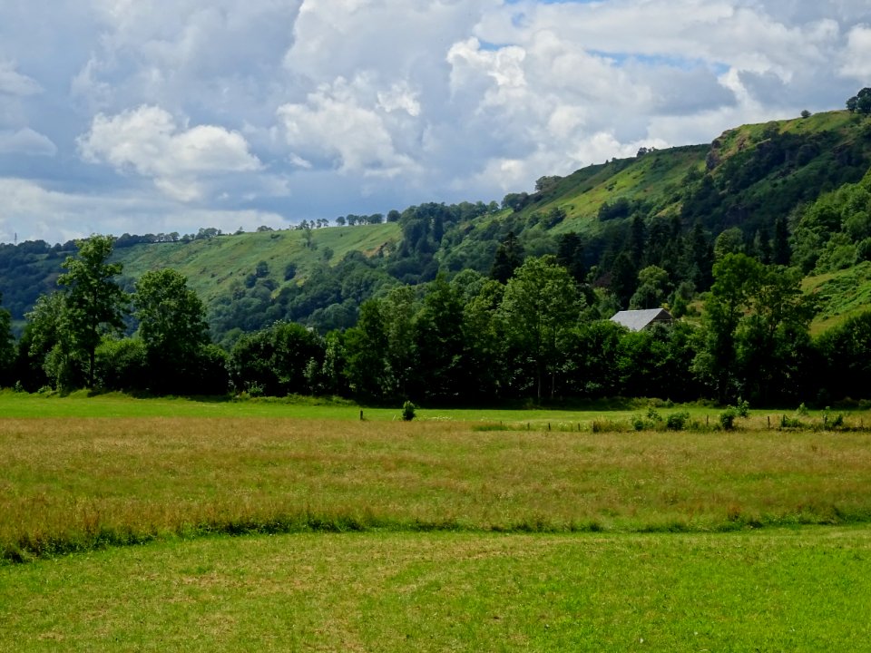 Plaine de l'Aspre, depuis la D35 aux environs de Clédart, … 