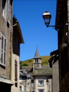 Eglise Saint-Martin - Saint-Blaise et la ville de Chaudes-… 
