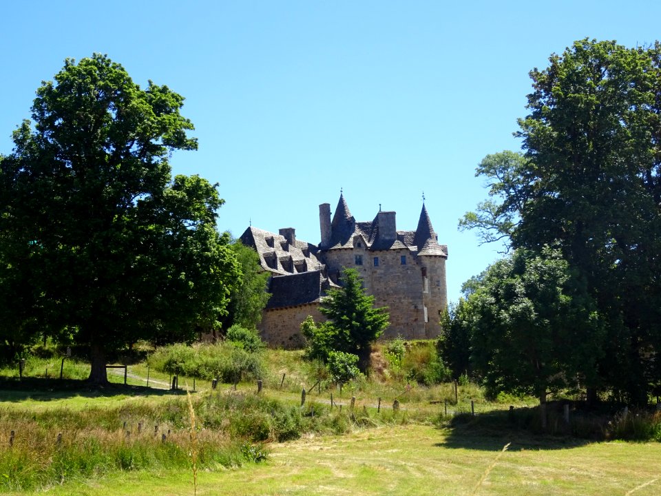 Château de Fournels du XVIème siècle, Fournels, Lozère 