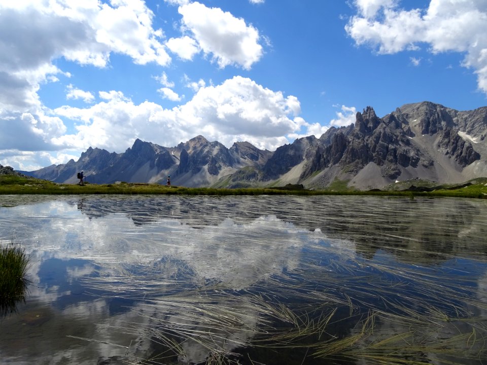 Petit lac intermédiaire entre le Lac Rond et le Lac Long, … 