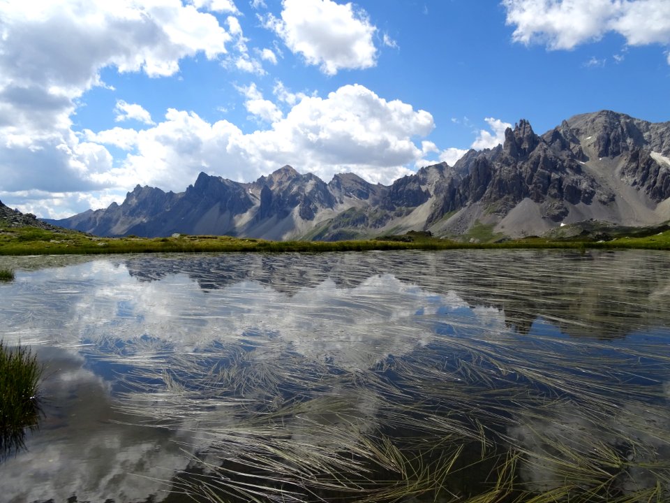 Petit lac intermédiaire entre le Lac Rond et le Lac Long, … 