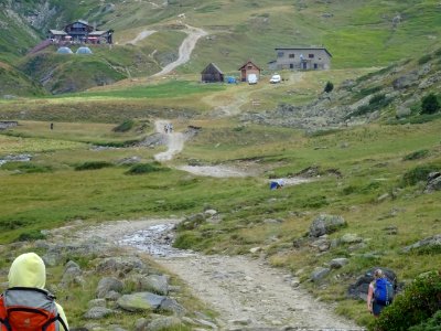 Arrivée au refuge des Drayères, trois gouttes de pluie s'i… 