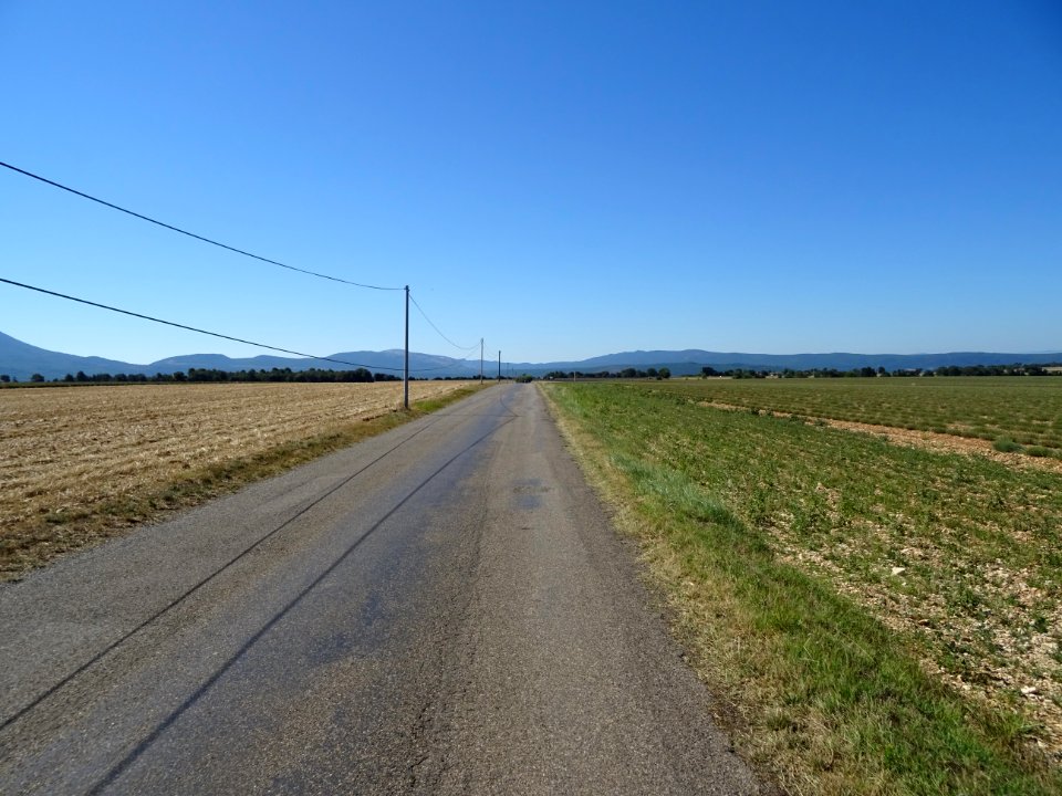 Plateau de Valensole, après Moustiers-Sainte-Marie, Alpes-… 