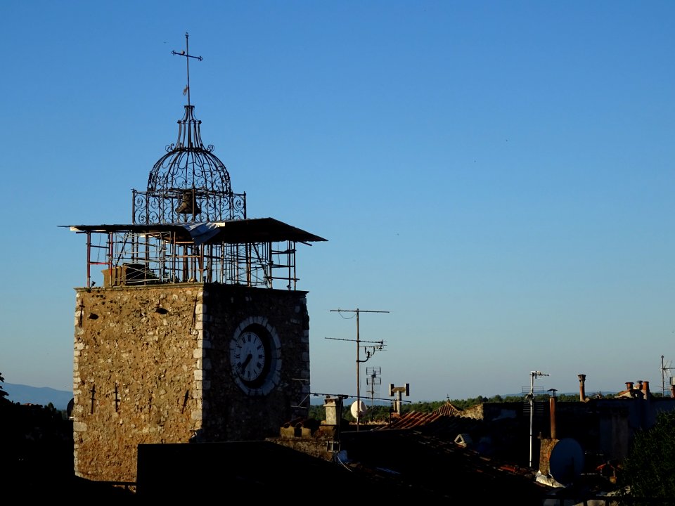 Tour de l'horloge, Aups, Var 