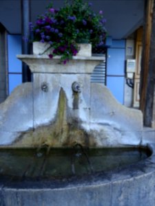 Fontaine, Moustiers-Ste-Marie, Alpes-de-Haute-Provence 