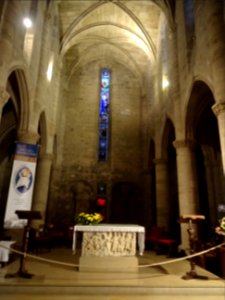 Nef, église Notre-Dame-de-l'Assomption, Moustiers-Sainte-M… 