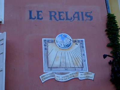 Cadran solaire, Moustiers-Ste-Marie, Alpes-de-Haute-Proven… 
