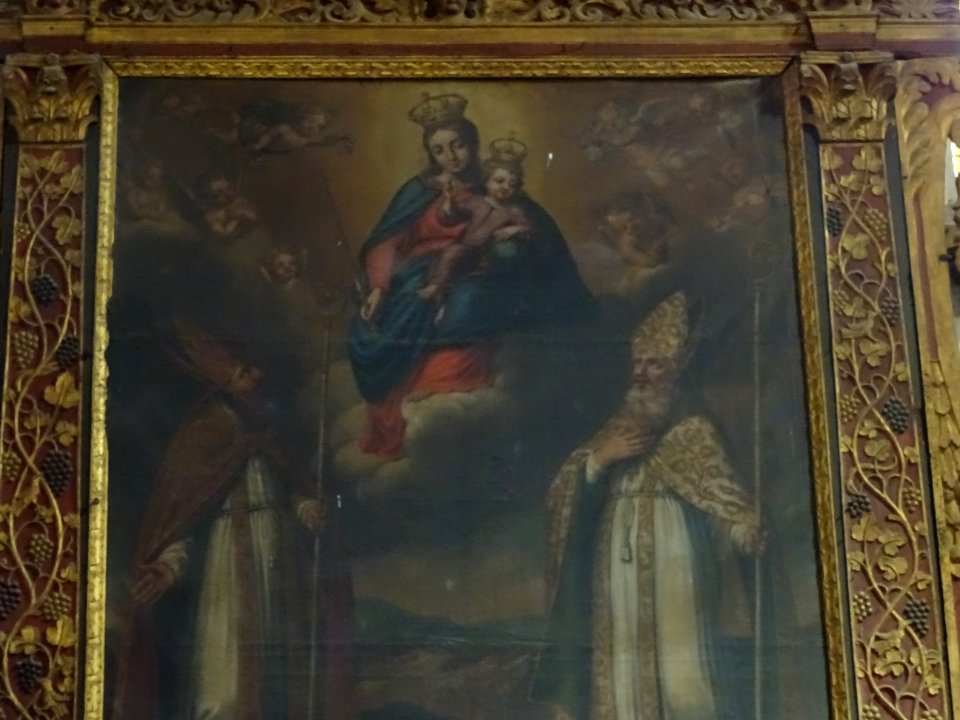 Tableau, église Saint-Cassien, Tavernes, Var 