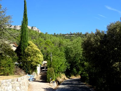 A la sortie de Cabasse, Var 