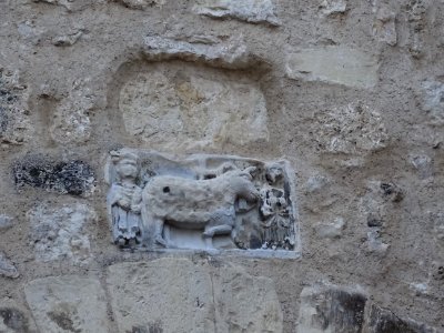 Détail de l'église Notre-Dame-de-l'Assomption, Moustiers-S… 