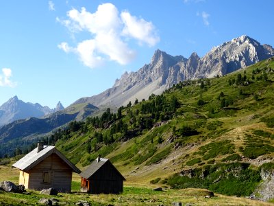 Les deux chalets du berger, haute vallée de Névache 
