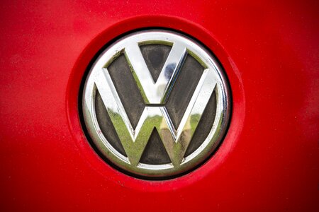 Volkswagen car logo photo