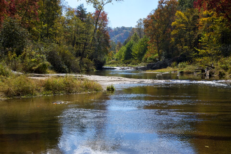 Nature autumn season
