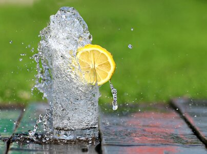 Heat drink fountain photo