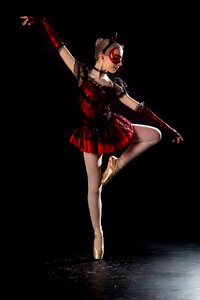 Ballerina girl performer photo