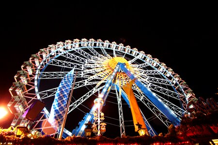 Ferris wheel night munich