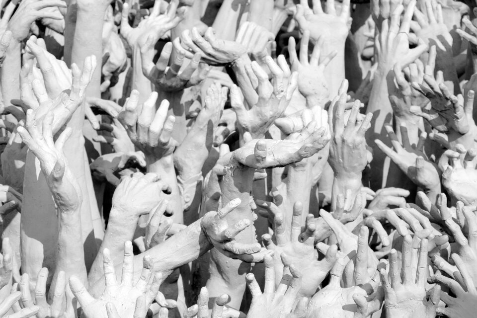 Wat rong khun temple thailand photo