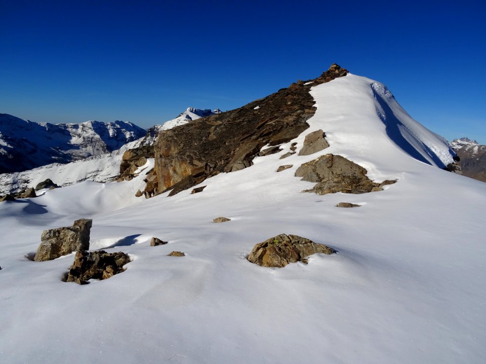 Cairn au sommet de la Cime de l'Etoile 