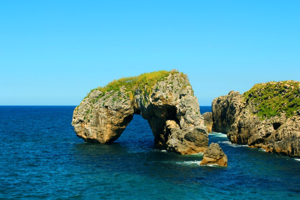 Asturias ocean rocks