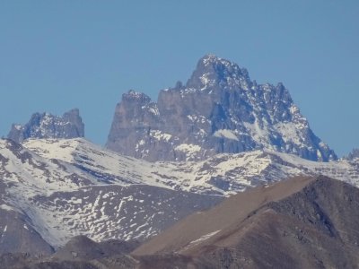 Depuis le Gros Ferrant, Le Pic sans Nom, pris au zoom 
