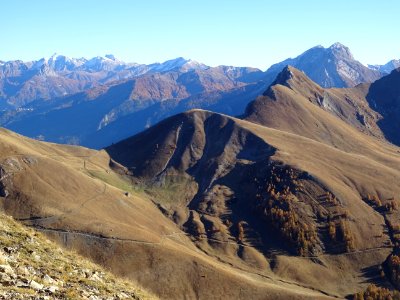 Depuis la Tête de la Gipière, vue vers la Combe Reynier, l… 