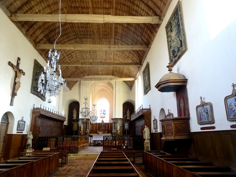 Collégiale Saint-Pierre, Gerberoy, Oise 