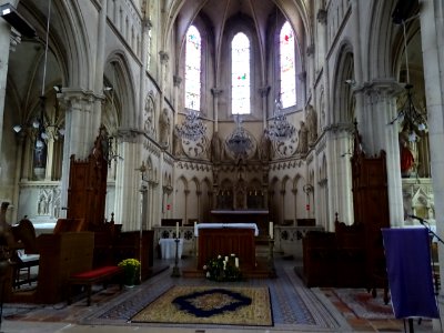 Intérieur de l'Eglise Saint-Eloi, Forges-les-Eaux, Seine-M… 
