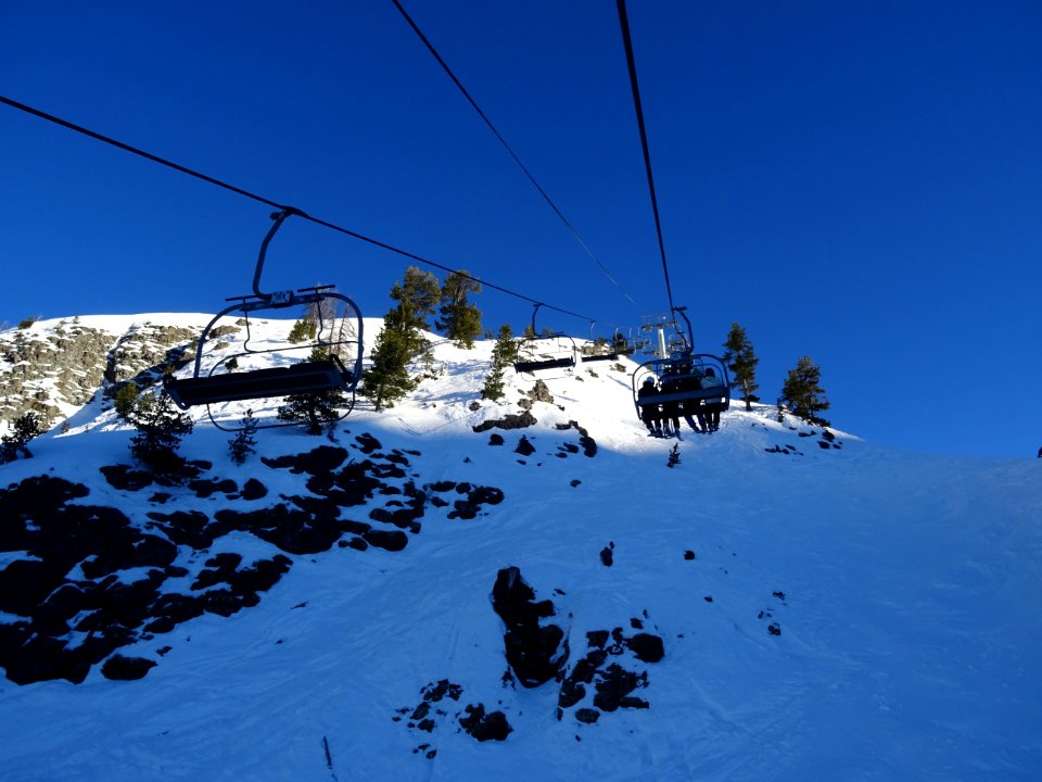 Depuis le télésiège du Rocher de l' Aigle 