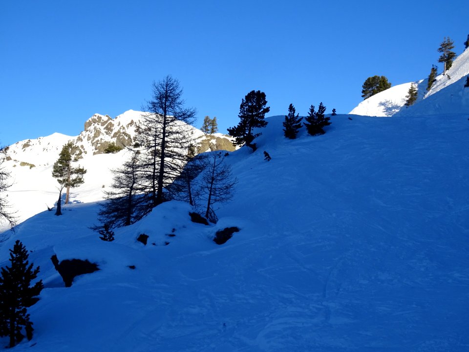 Depuis le télésiège du Rocher de l' Aigle 