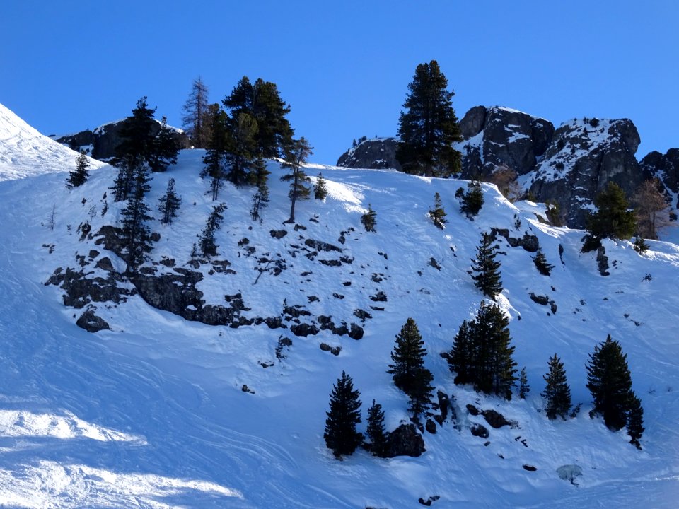 Depuis le télésiège du Rocher de l'Aigle 
