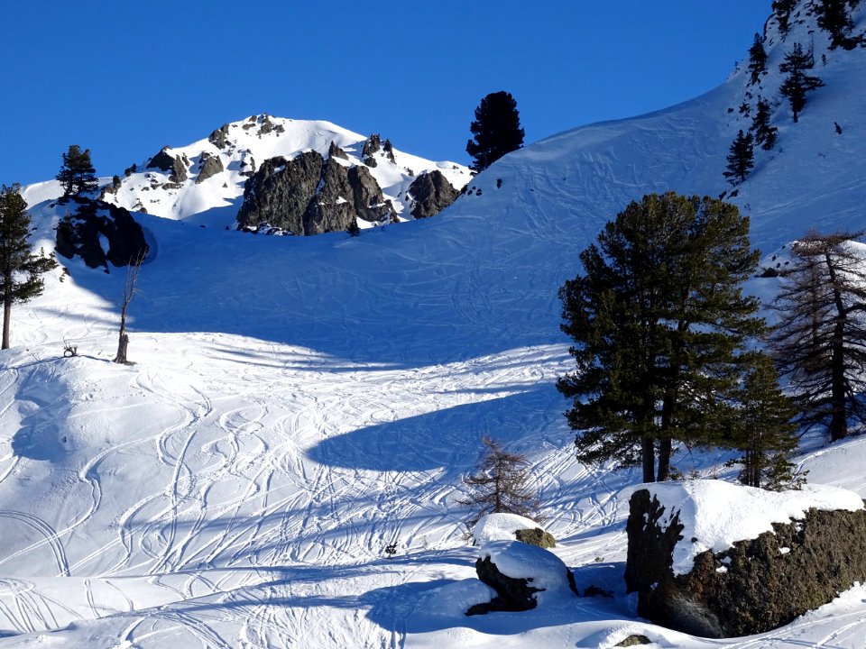Depuis le télésiège du Rocher de l'Aigle 