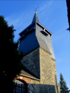 Flèche du clocher, Collégiale Saint-Pierre, Gerberoy, Oise… 