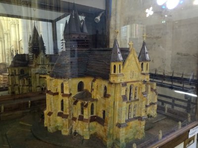 Maquette de l'Eglise Notre-Dame, Taberny, Val-d'Oise 