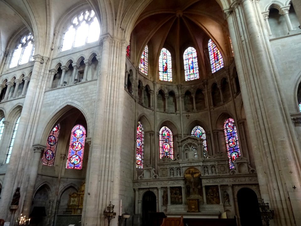 Retable et abside, Eglise Notre-Dame, Taverny, Val-d'Oise 