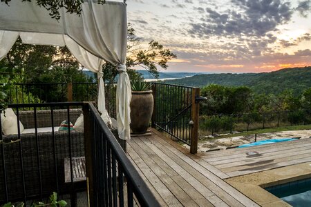 Resort relaxing hills