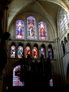 Orgue et portail occidental, Eglise Notre-Dame, Taverny, V… 