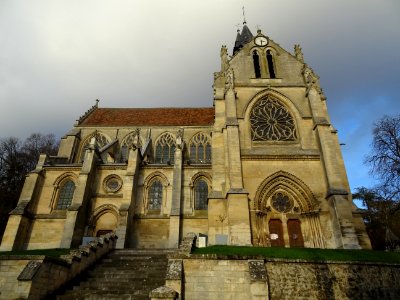 Elévation latérale méridionale de l'Eglise Notre-Dame, Tav… 