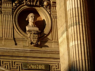 Buste de Sacchini, 1754-1786, Opéra ou Palais Garnier, pla… 