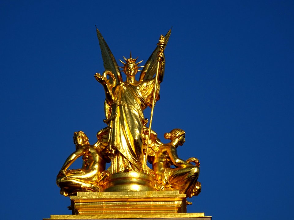 La Poésie par Charles Gumery (1827–1871), groupe en bron… 