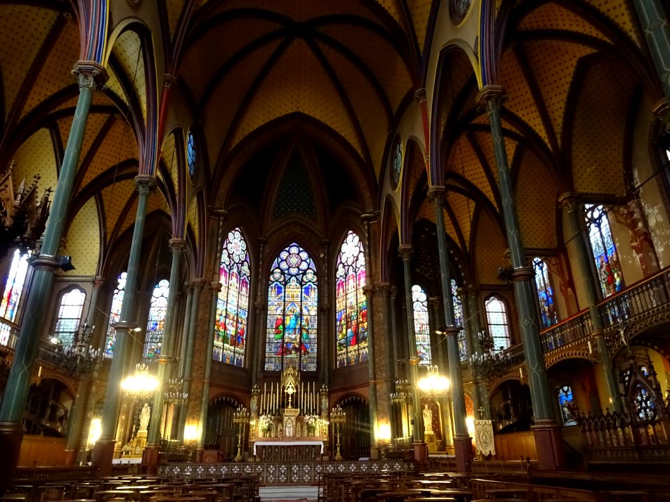 Nef de l'église Saint-Eugène-Sainte-Cécile, rue Sainte Céc… 