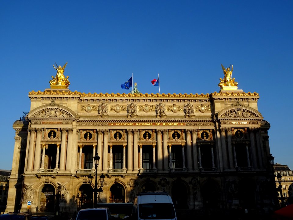 Façade de l'Opéra ou Palais Garnier, place de l'Opéra, 9èm… 