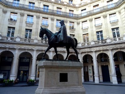 Statue équestre du roi Edouard VII, place Edouard VII, 9èm… 