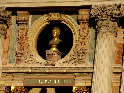 Buste de Rossini, 1792-1868, Opéra ou Palais Garnier, plac… 