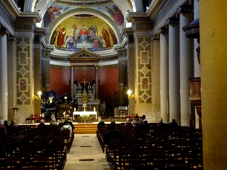 Nef, église Notre-Dame-de-Lorette, 18 rue de Châteaudun, 9… 