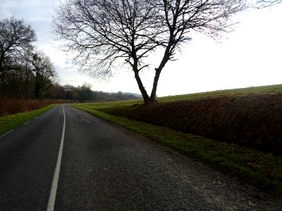 Jour blanc, le soleil a un peu de mal à percer 