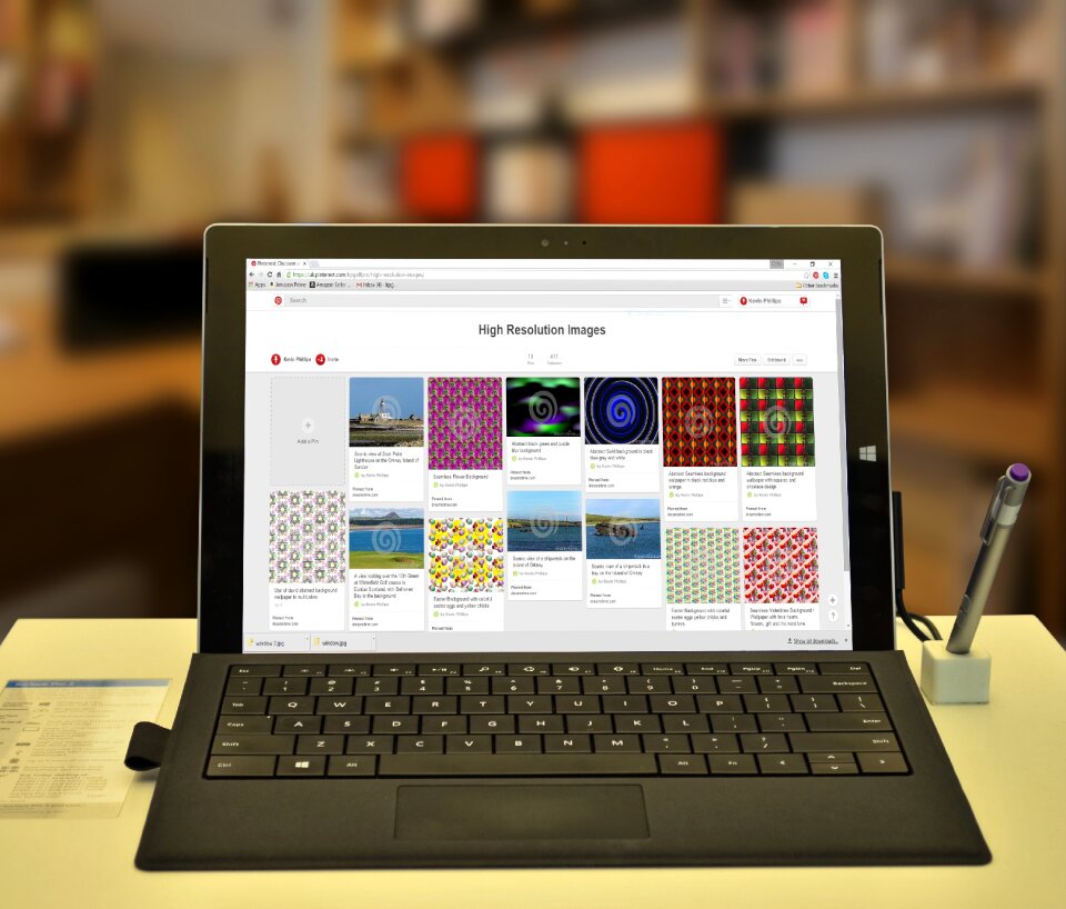Technology tablet computer digital